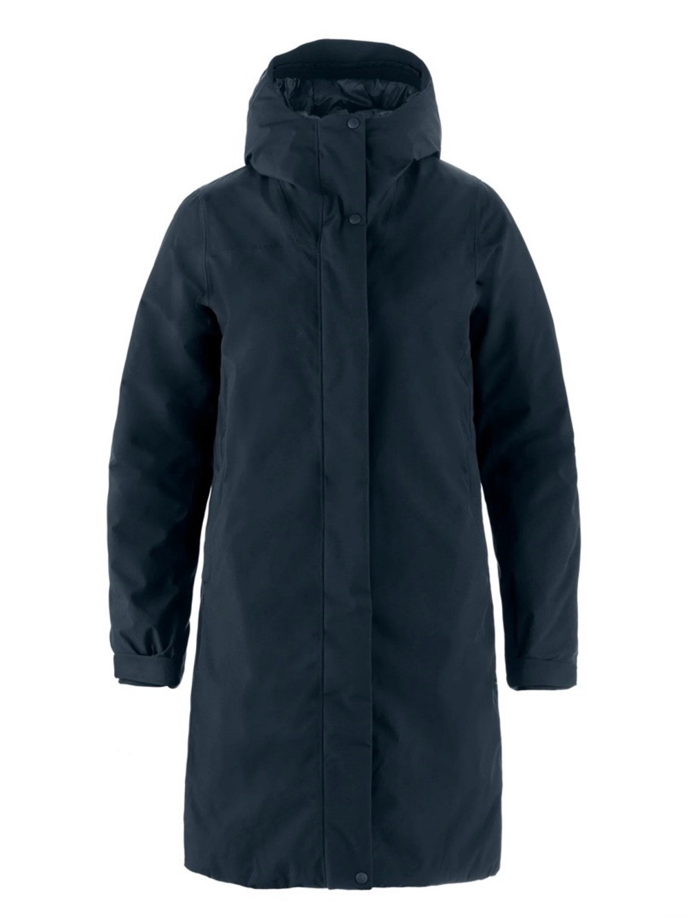Arc'teryx Women's Hooded Long Puffer Coat - Navy